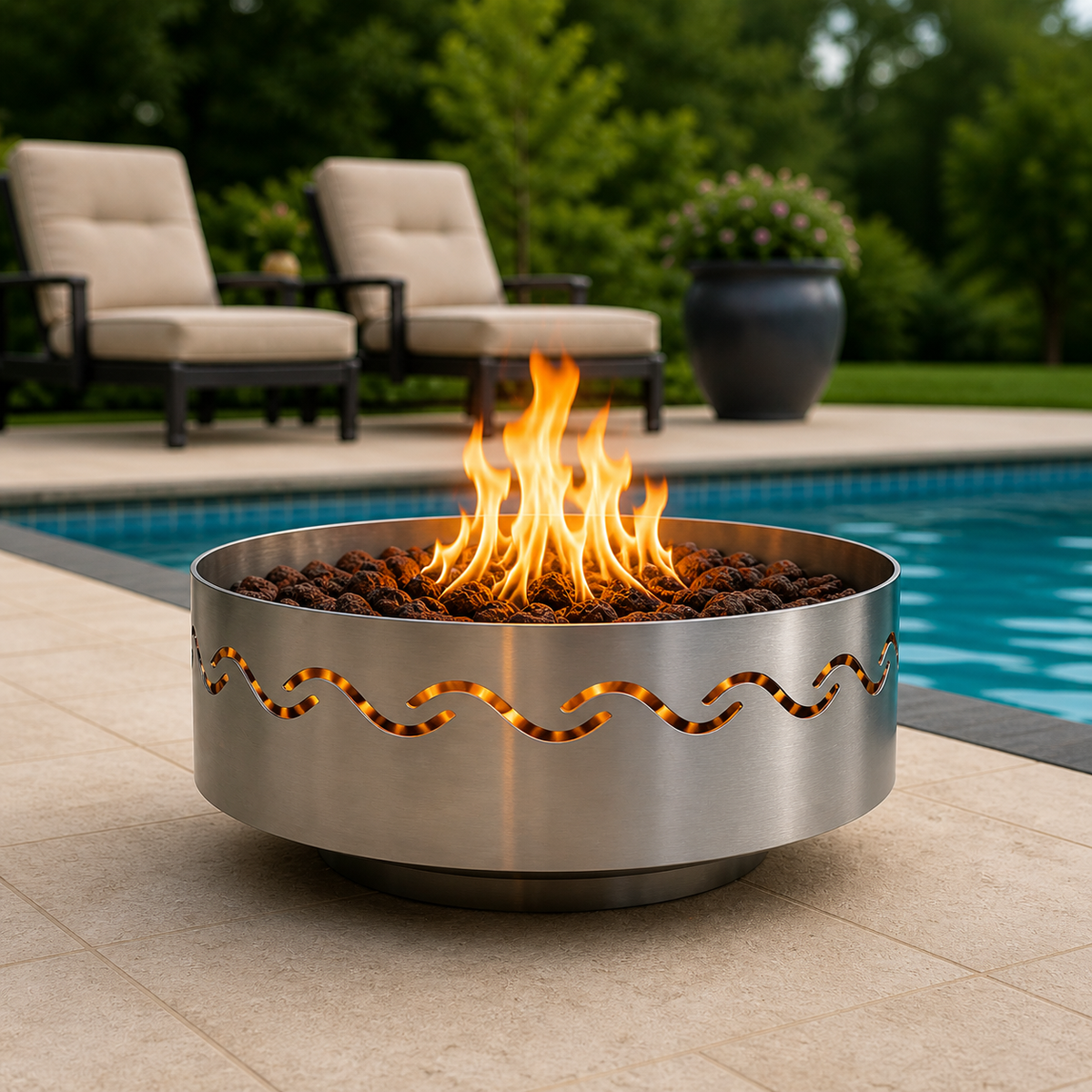 Fire Surfer Fire Bowl