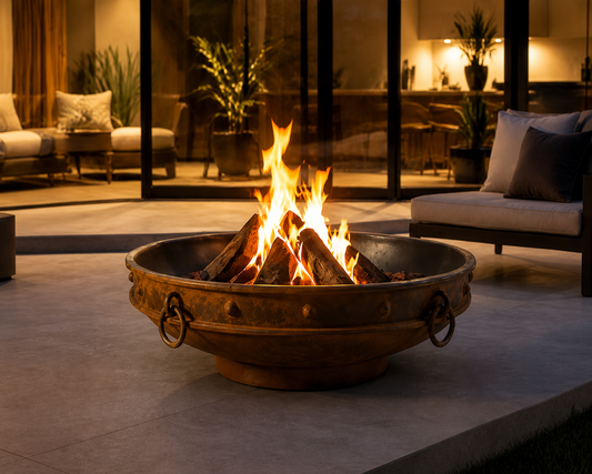Why the Emperor Fire Bowl Works in Modern Outdoor Spaces