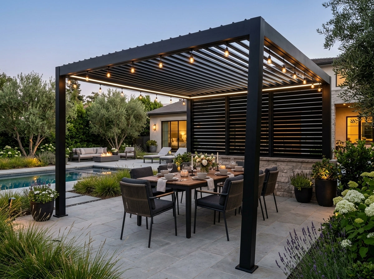 Cabana X Core Package — Smart Pergola