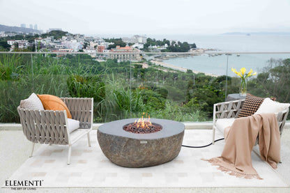 Elementi Boulder Fire Table - main view
