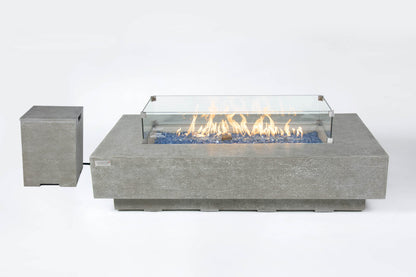 Elementi Riviera Fire Table - with tank cover
