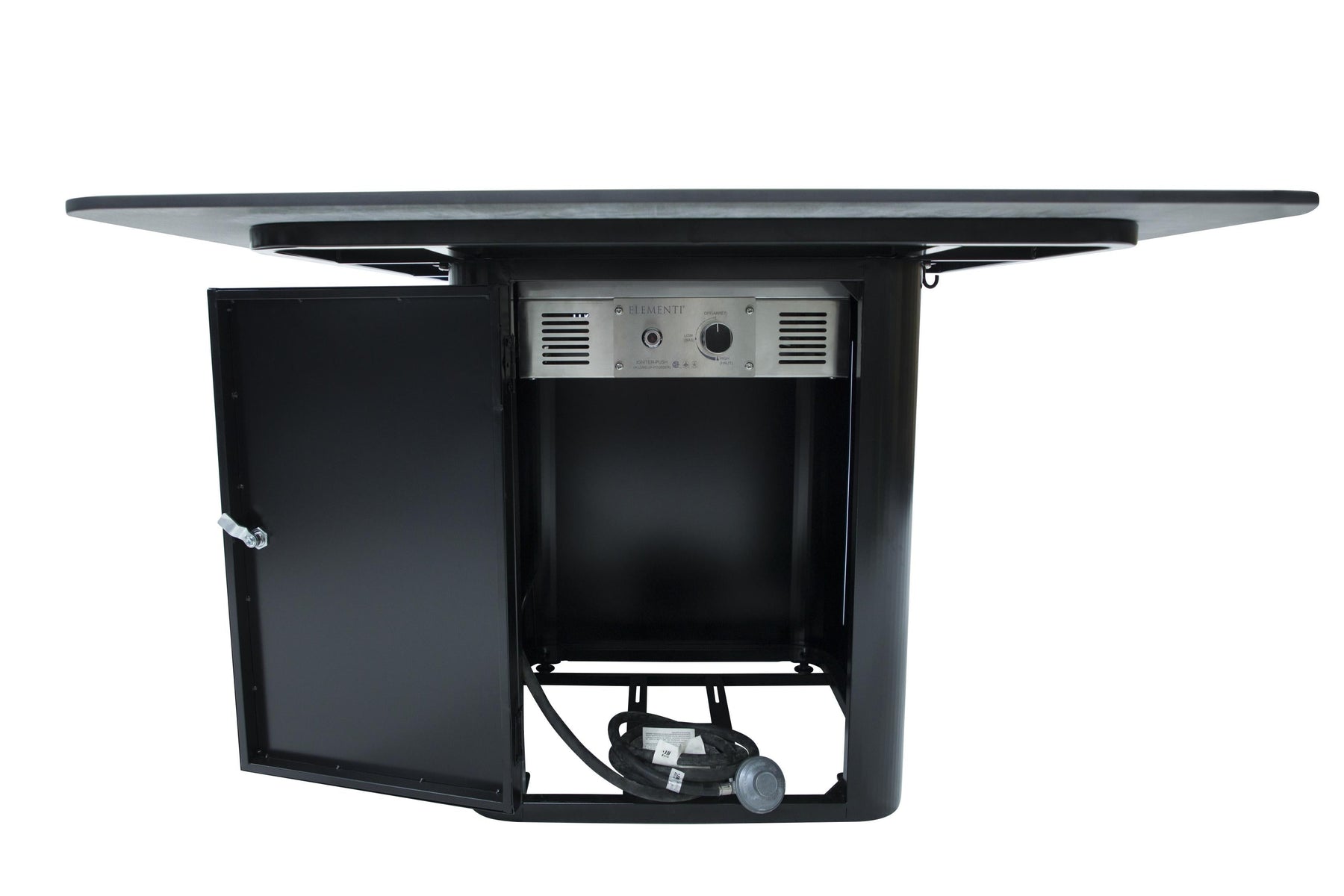 Elementi Plus Brugge Dining Fire Table with lid