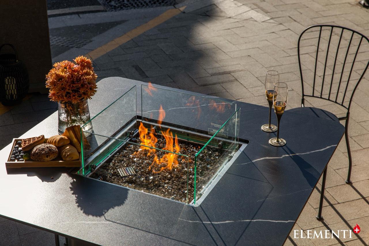 Elementi Plus Brugge Fire Table lifestyle