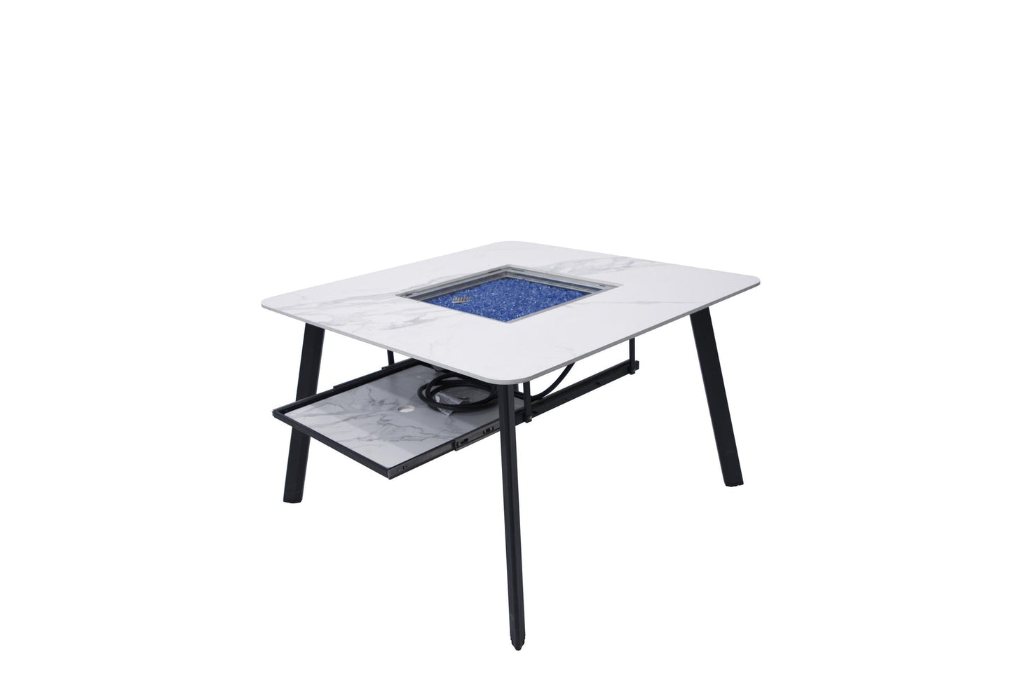 Elementi Plus Helsinki Fire Table frame detail
