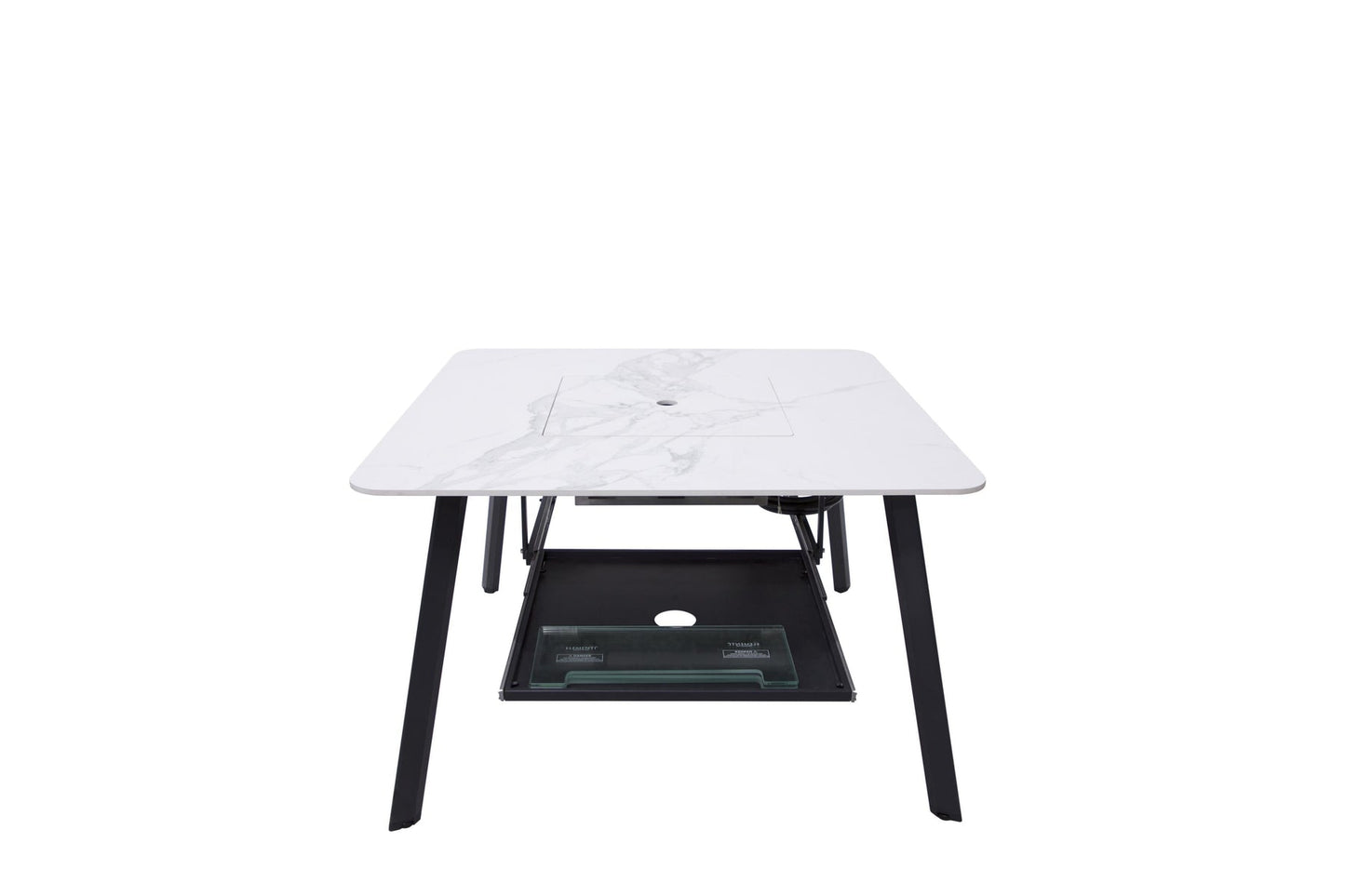 Elementi Plus Helsinki Dining Fire Table with lid