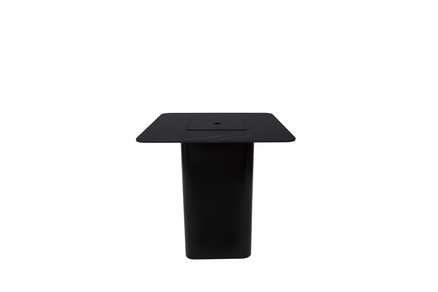 Elementi Plus Koln Marble Porcelain Bar Fire Table