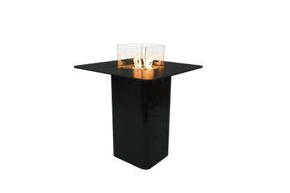 Elementi Plus Koln Marble Porcelain Bar Fire Table