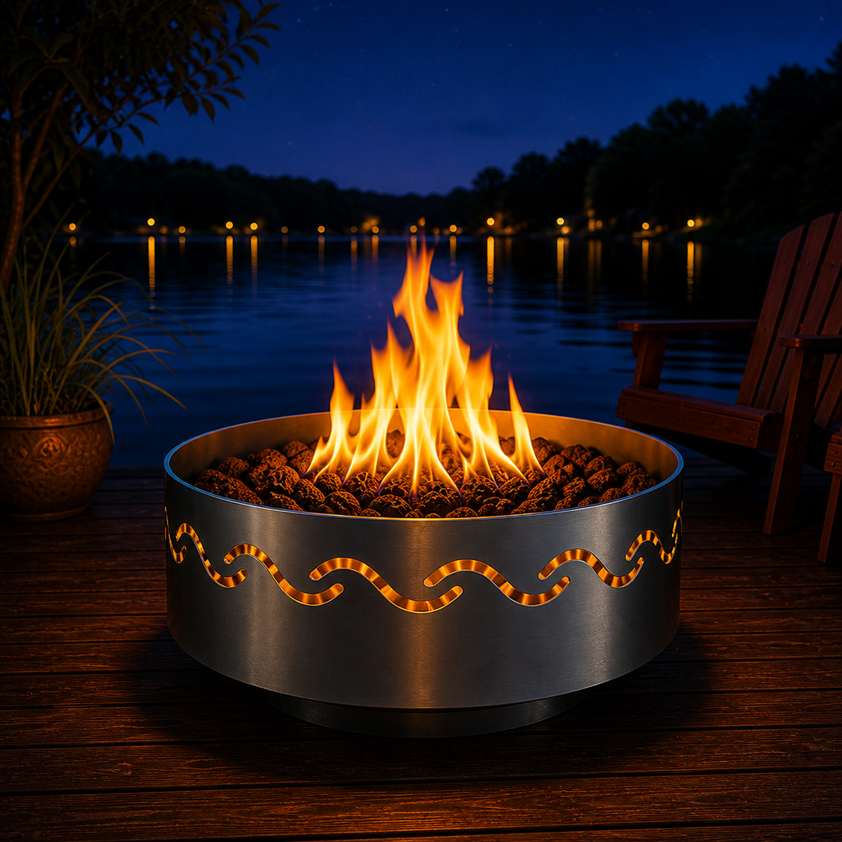 Fire Surfer Fire Bowl