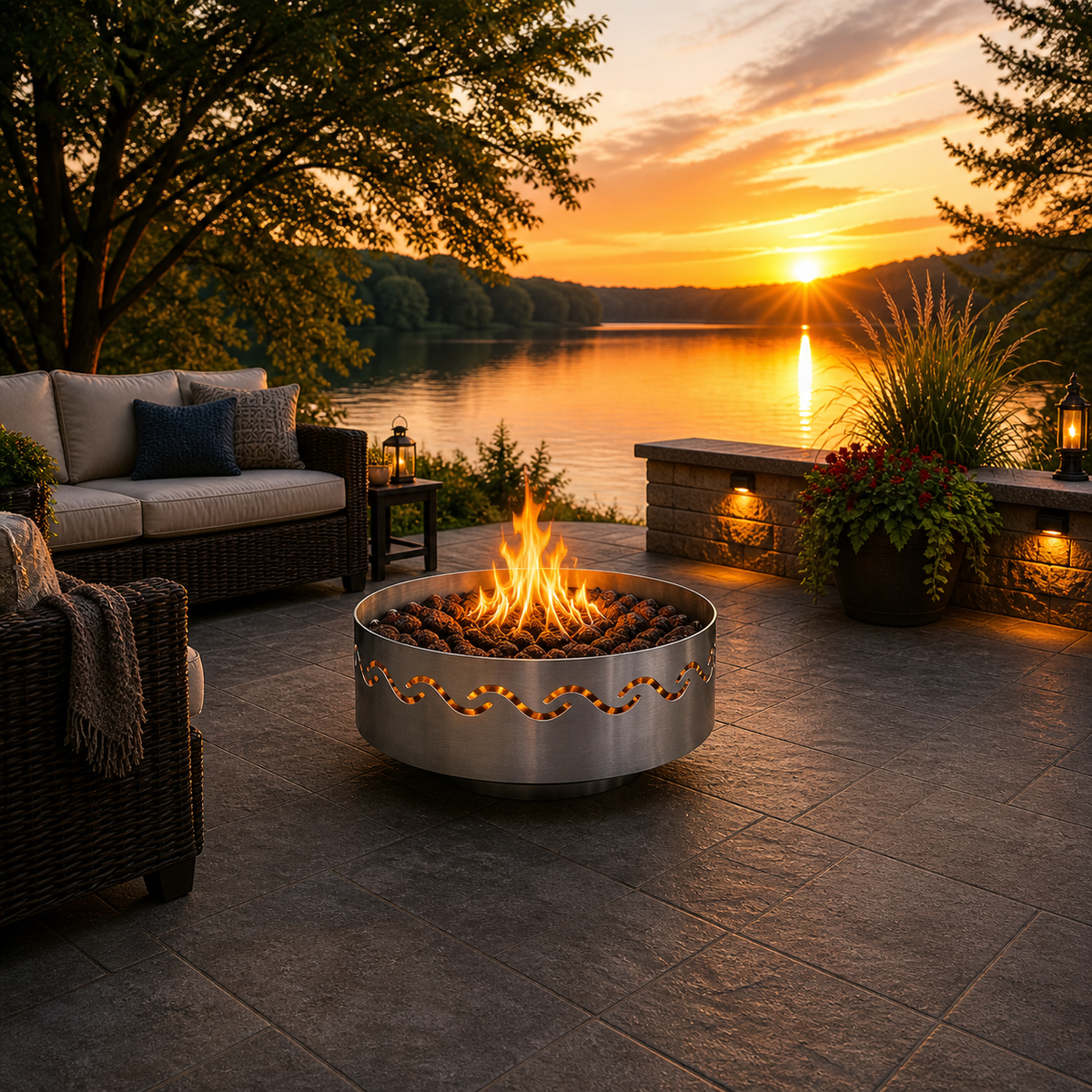 Fire Surfer Fire Bowl
