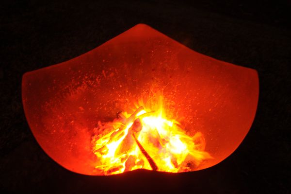 Manta Ray Fire Bowl