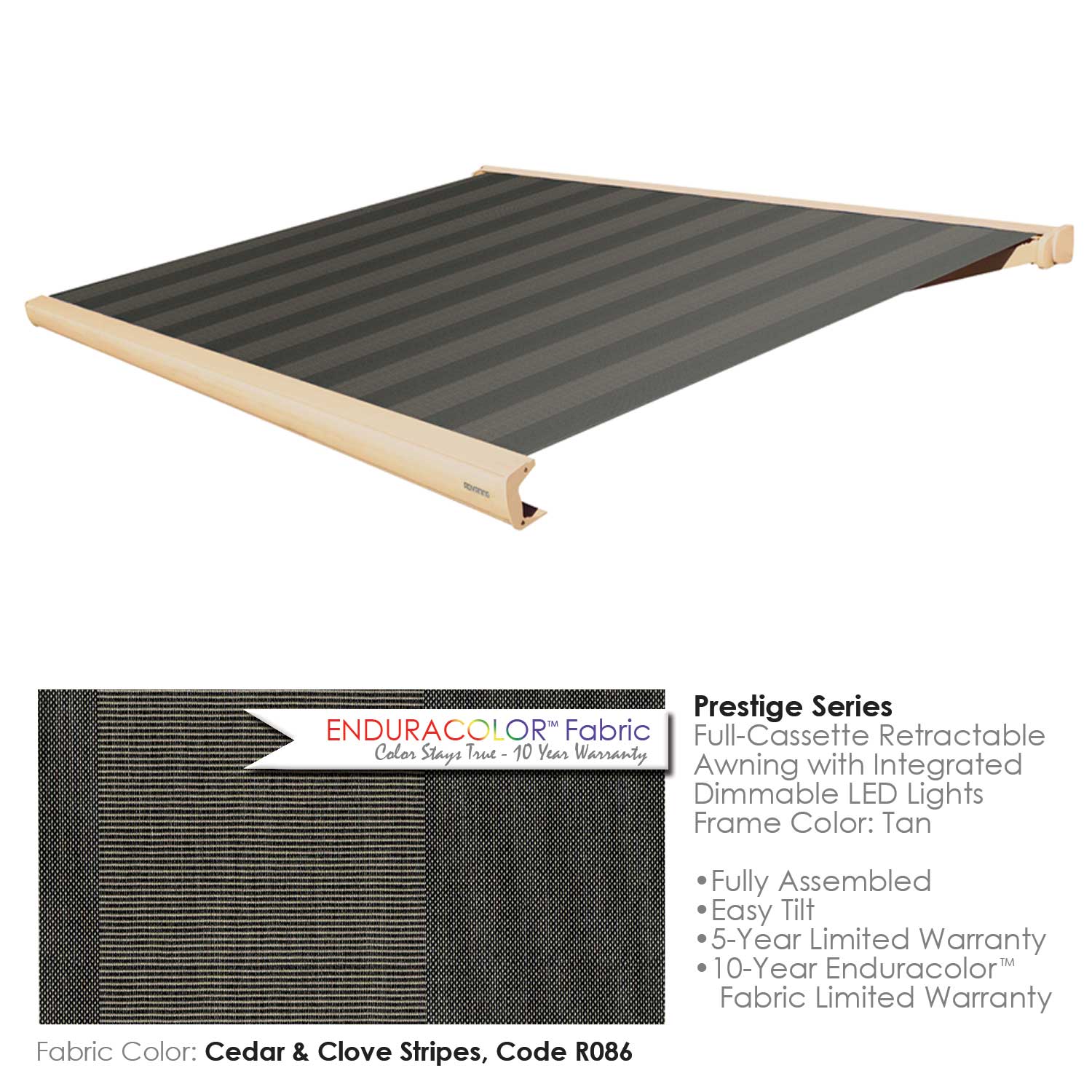 Advaning Prestige Pro in Cedar and Clove Stripes (R086)